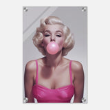 Da Vinci Pop Art Wall art print | Marilyn Monroe - Acrylic Print - 30x45 cm / 12x18″ - 