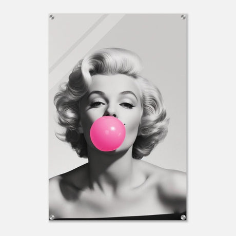 Da Vinci Pop Art Wall art print | Marilyn Monroe - Acrylic Print - 60x90 cm / 24x36″ - 