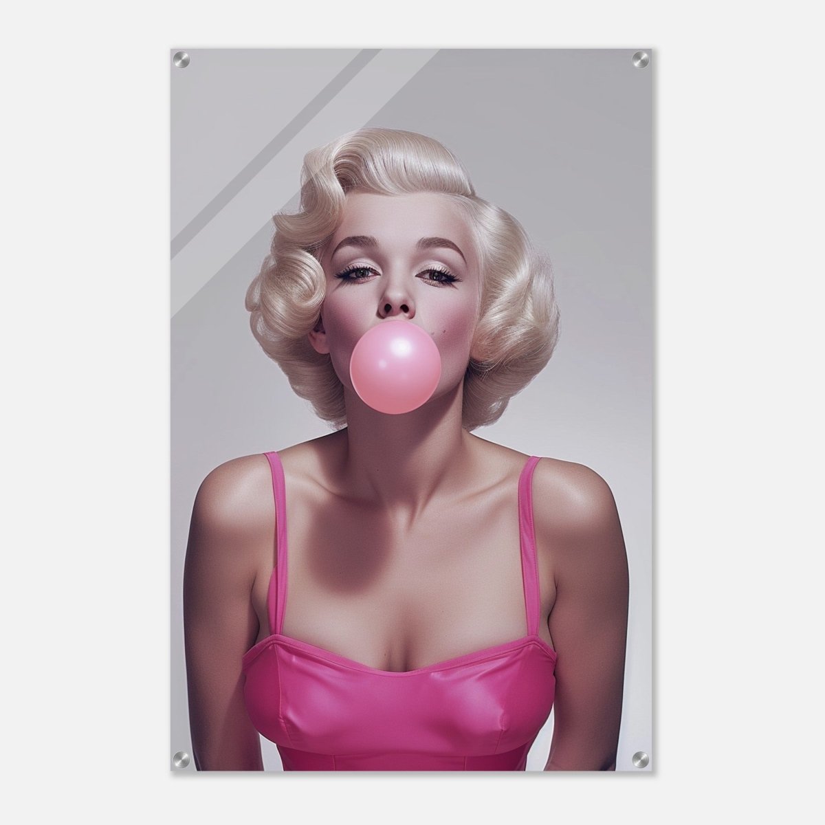 Da Vinci Pop Art Wall art print | Marilyn Monroe - Acrylic Print - 60x90 cm / 24x36″ - 