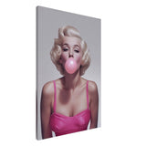 Da Vinci Pop Art Wall art print | Marilyn Monroe - Canvas - 60x90 cm / 24x36″ - 