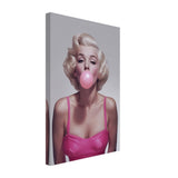 Da Vinci Pop Art Wall art print | Marilyn Monroe - Canvas - 30x45 cm / 12x18″ - 