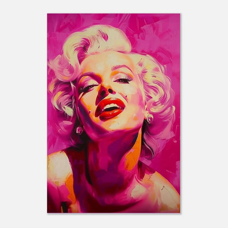 Da Vinci Pop Art Wall art print | Marilyn Monroe - Aluminum Print - 60x90 cm / 24x36″ - 