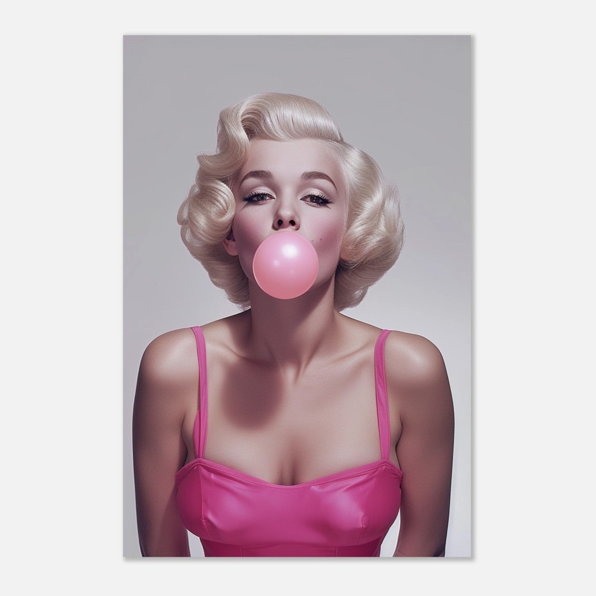 Da Vinci Pop Art Wall art print | Marilyn Monroe - Aluminum Print - 60x90 cm / 24x36″ - 