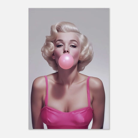 Da Vinci Pop Art Wall art print | Marilyn Monroe - Aluminum Print - 60x90 cm / 24x36″ - 