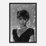 Da Vinci Pop Art Wall art print | Marilyn Monroe - Framed Canvas - 60x90 cm / 24x36″ - Black frame