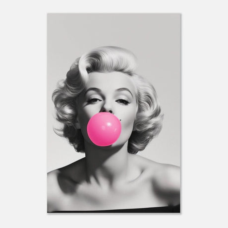 Da Vinci Pop Art Wall art print | Marilyn Monroe - Aluminum Print - 60x90 cm / 24x36″ - 