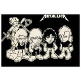 Da Vinci Pop Art Wall art print | Metallica - Wood Prints - 40x60 cm / 16x24″ - 