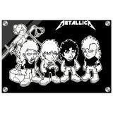 Da Vinci Pop Art Wall art print | Metallica - Acrylic Print - 30x45 cm / 12x18″ - 