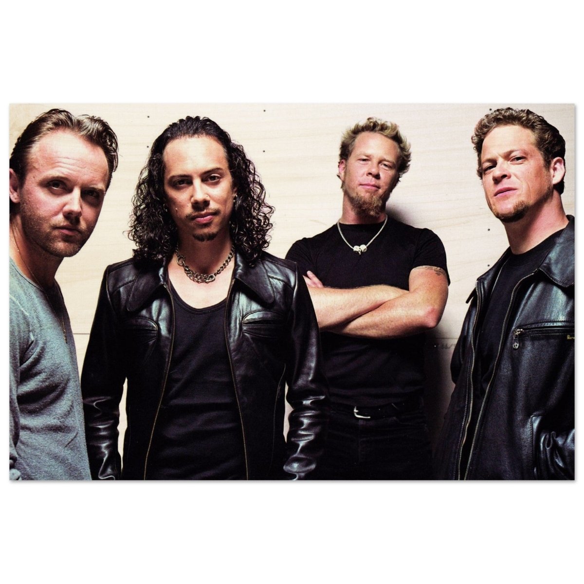 Da Vinci Pop Art Wall art print | Metallica - Wood Prints - 60x90 cm / 24x36″ - 