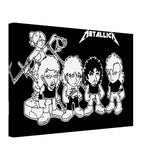 Da Vinci Pop Art Wall art print | Metallica - Canvas - 30x45 cm / 12x18″ - 