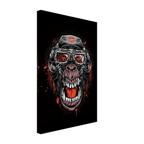 Da Vinci Pop Art wall art Print | Midnight Gorilla - Canvas - 30x45 cm / 12x18″ - 