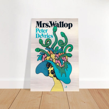 Da Vinci Pop Art Wall art print | Mrs. Wallop - Brushed Aluminum Print - 30x45 cm / 12x18″ - 