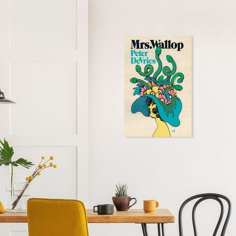 Da Vinci Pop Art Wall art print | Mrs. Wallop - Wood Prints - 50x75 cm / 20x30″ - 20 mm