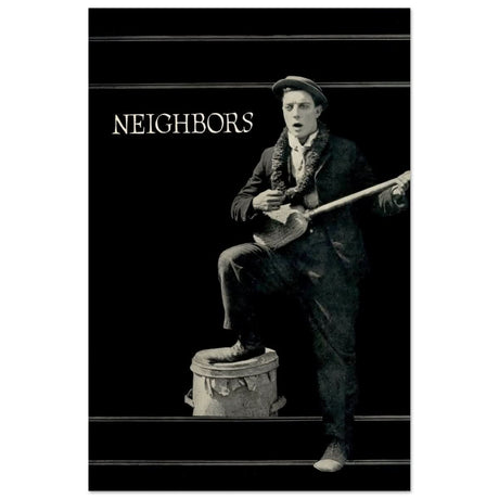 Da Vinci Pop Art Wall art print | Neighbors 1920 - Wood Prints - 50x75 cm / 20x30″ - 