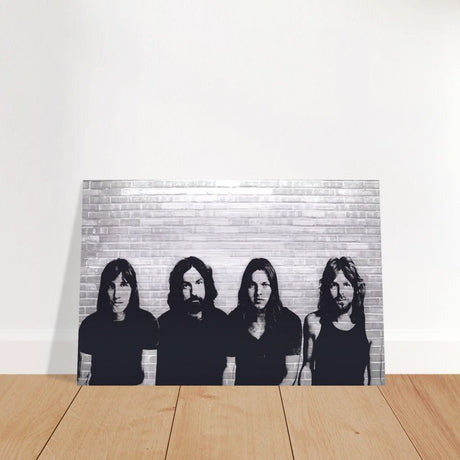 Da Vinci Pop Art Wall art print | Pink Floyd - Brushed Aluminum Print - 40x60 cm / 16x24″ - 