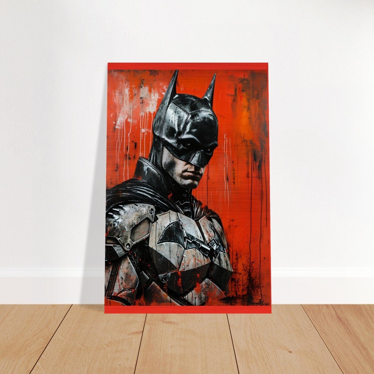 Da Vinci Pop Art Wall art print | Pop Art | Batman - Brushed Aluminum Print - 30x45 cm / 12x18″ - 