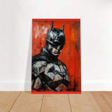 Da Vinci Pop Art Wall art print | Pop Art | Batman - Brushed Aluminum Print - 30x45 cm / 12x18″ - 