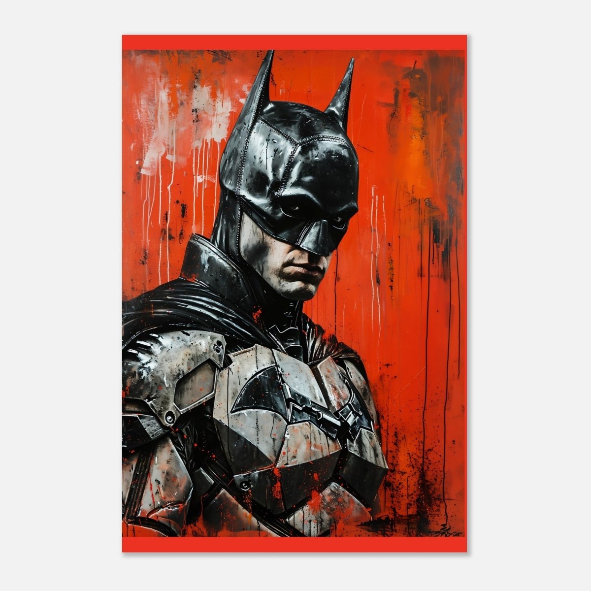 Da Vinci Pop Art Wall art print | Pop Art | Batman - Aluminum Print - 30x45 cm / 12x18″ - 