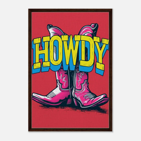 Da Vinci Pop Art Wall art print | Pop Art | Howdy - Canvas - 30x45 cm / 12x18″ - 