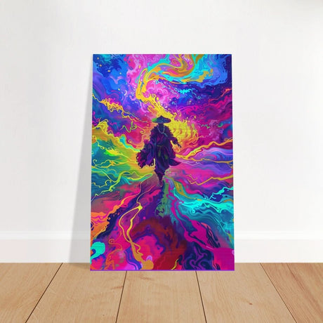 Da Vinci Pop Art Wall art print | Pop Art - Brushed Aluminum Print - 30x45 cm / 12x18″ - 