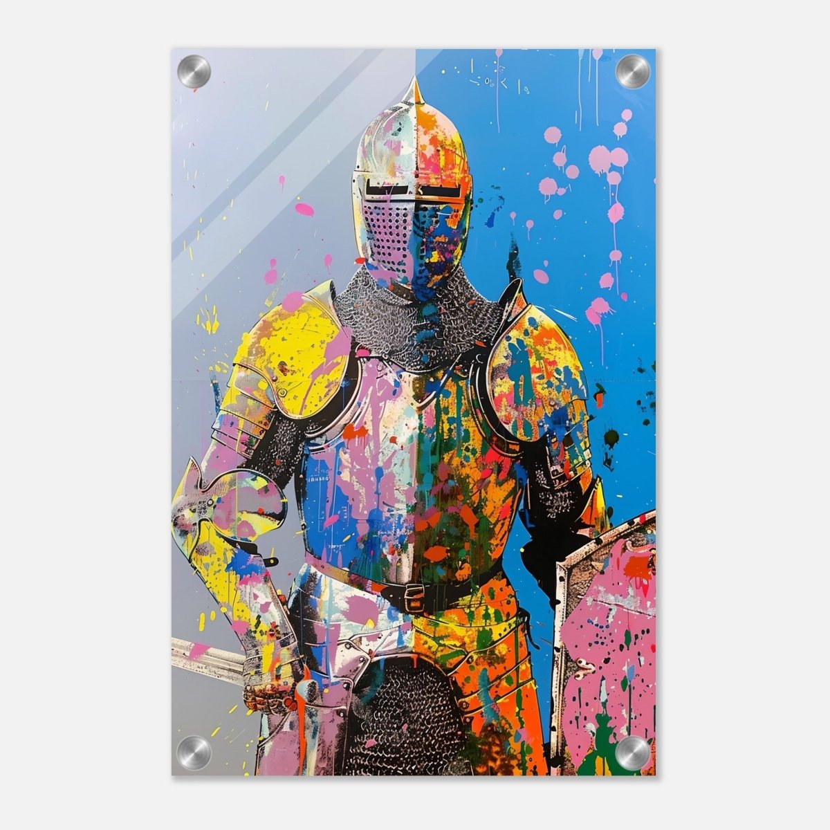Da Vinci Pop Art Wall art print | Pop Art - Acrylic Print - 30x45 cm / 12x18″ - 