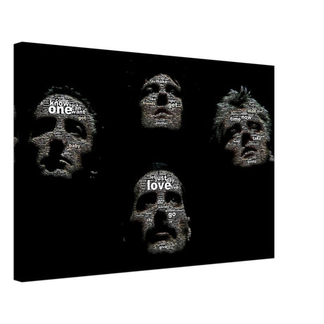 Da Vinci Pop Art wall art print | Queen | Rock Music - Canvas - 40x60 cm / 16x24″ - 