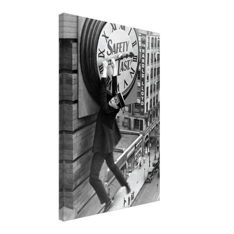 Da Vinci Pop Art wall art Print | Safety Last! (1923) - Canvas - 40x60 cm / 16x24″ - 