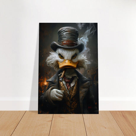 Da Vinci Pop Art Wall art print | Scrooge McDuck - Acrylic Print - 30x45 cm / 12x18″ - 