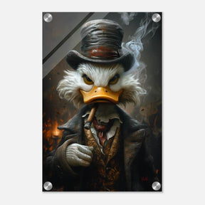 Da Vinci Pop Art Wall art print | Scrooge McDuck - Acrylic Print - 30x45 cm / 12x18″ - 