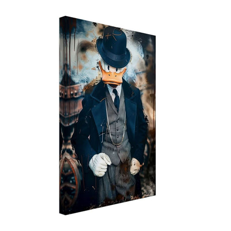Da Vinci Pop Art Wall art print | Scrooge McDuck - Canvas - 30x45 cm / 12x18″ - 
