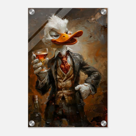 Da Vinci Pop Art Wall art print | Scrooge McDuck - Acrylic Print - 30x45 cm / 12x18″ - 