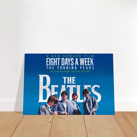 Da Vinci Pop Art wall art print | The Beatles | Eight Days a Week | The Touring Years - Brushed Aluminum Print - 60x90 cm / 24x36″ - 