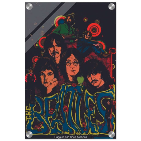 Da Vinci Pop Art wall art print | The Beatles | Rock Music | Vintage Poster - Acrylic Print - 30x45 cm / 12x18″ - 