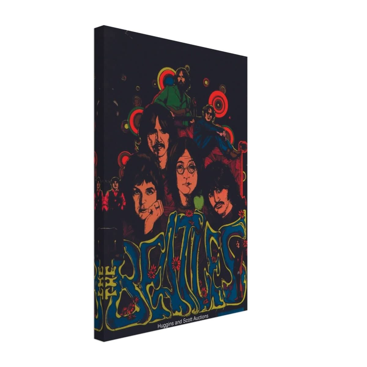 Da Vinci Pop Art wall art print | The Beatles | Rock Music | Vintage Poster - Canvas - 30x45 cm / 12x18″ - 