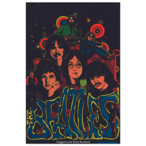 Da Vinci Pop Art wall art print | The Beatles | Rock Music | Vintage Poster - Aluminum Print - 30x45 cm / 12x18″ - 