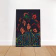 Da Vinci Pop Art wall art print | The Beatles | Rock Music | Vintage Poster - Brushed Aluminum Print - 30x45 cm / 12x18″ - 