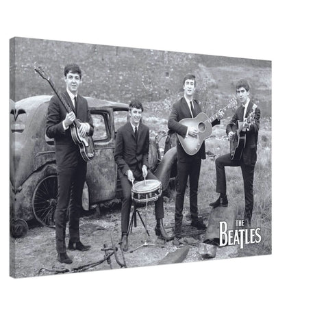Da Vinci Pop Art wall art print | The Beatles | Rock Music - Canvas - 60x90 cm / 24x36″ - 