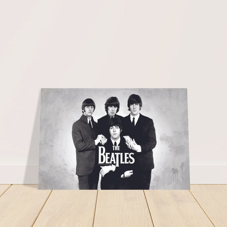 Da Vinci Pop Art wall art print | The Beatles | Rock Music - Aluminum Print - 50x75 cm / 20x30″ - 