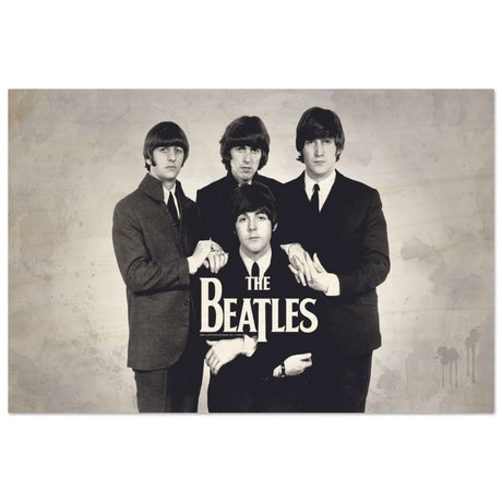 Da Vinci Pop Art wall art print | The Beatles | Rock Music - Wood Prints - 50x75 cm / 20x30″ - 