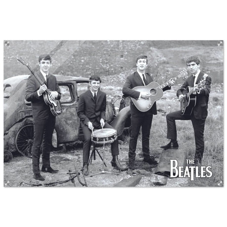 Da Vinci Pop Art wall art print | The Beatles | Rock Music - Acrylic Print - 60x90 cm / 24x36″ - 