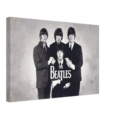 Da Vinci Pop Art wall art print | The Beatles | Rock Music - Canvas - 30x45 cm / 12x18″ - 