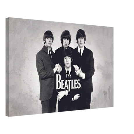 Da Vinci Pop Art wall art print | The Beatles | Rock Music - Canvas - 40x60 cm / 16x24″ - 
