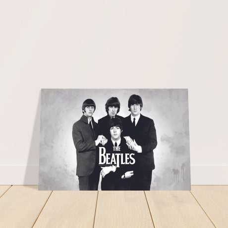 Da Vinci Pop Art wall art print | The Beatles | Rock Music - Aluminum Print - 60x90 cm / 24x36″ - 