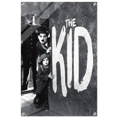 Da Vinci Pop Art wall art Print | The Kid (1921) - Acrylic Print - 50x75 cm / 20x30″ - 