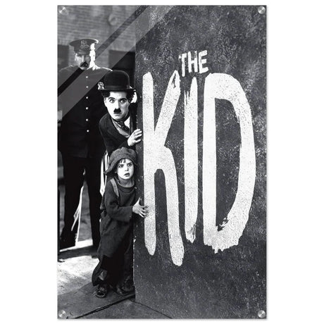 Da Vinci Pop Art wall art Print | The Kid (1921) - Acrylic Print - 60x90 cm / 24x36″ - 
