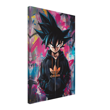 Da Vinci Pop Art Wall art print | Vegeta - Canvas - 40x60 cm / 16x24″ - 