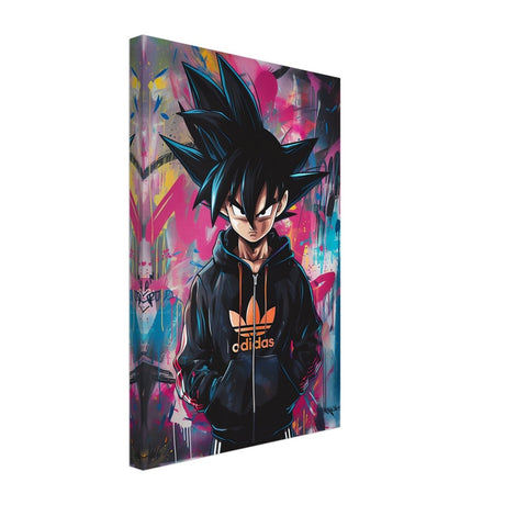 Da Vinci Pop Art Wall art print | Vegeta - Canvas - 30x45 cm / 12x18″ - 