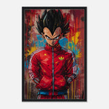 Da Vinci Pop Art Wall art print | Vegeta - Acrylic Print - 30x45 cm / 12x18″ - 