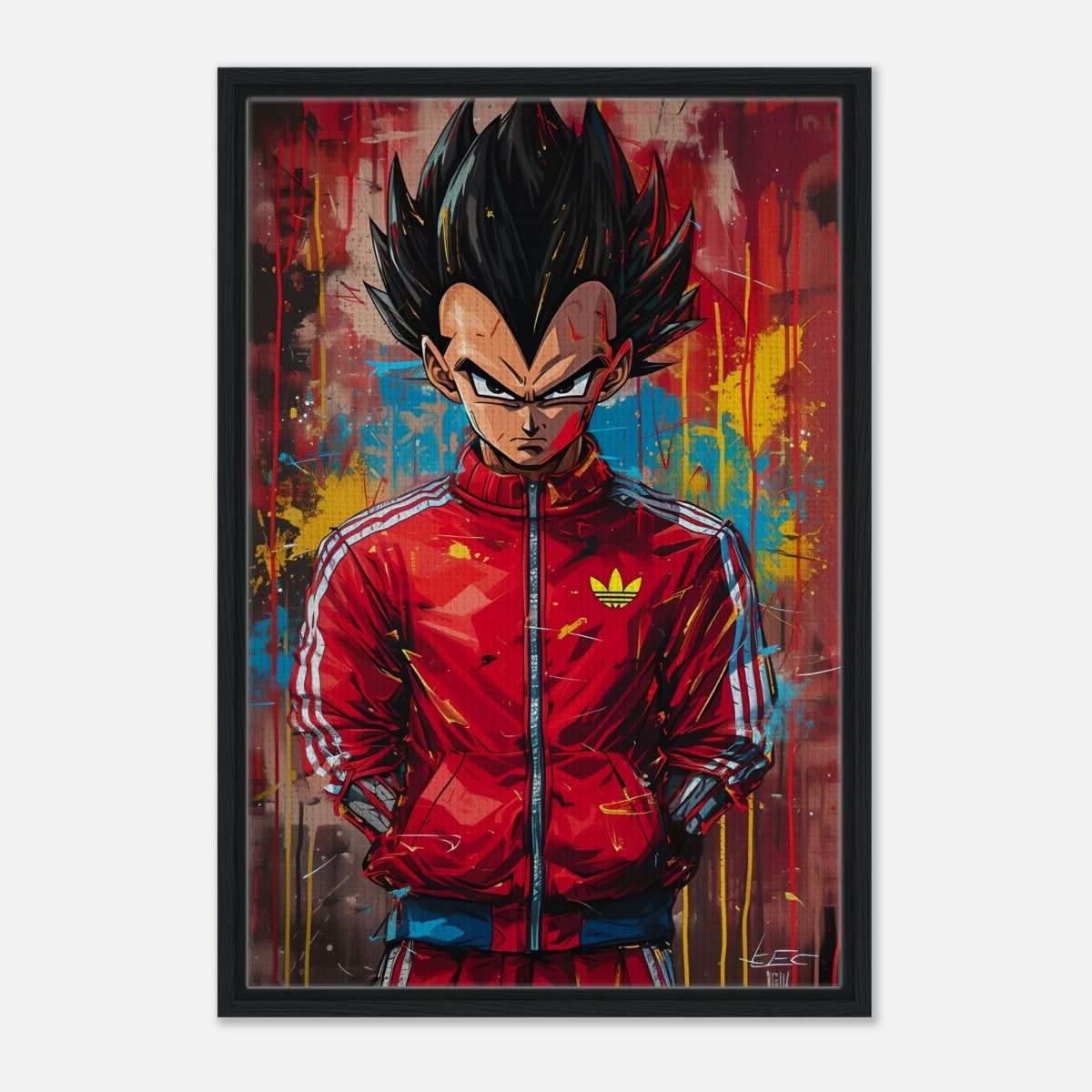 Da Vinci Pop Art Wall art print | Vegeta - Acrylic Print - 30x45 cm / 12x18″ - 