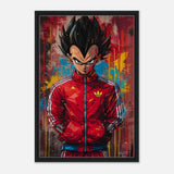 Da Vinci Pop Art Wall art print | Vegeta - Acrylic Print - 30x45 cm / 12x18″ - 